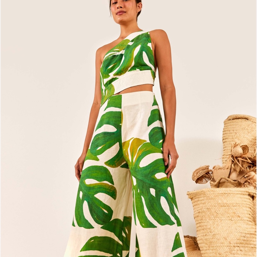Farm rio monstera jumpsuit.
